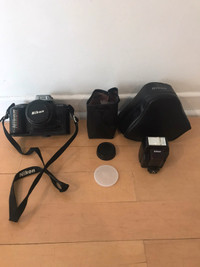 Nikon camera F-401x 35-70 mm with accessories included 