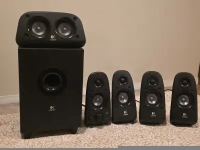 Logitech Z506 5.1 Speaker System, View more