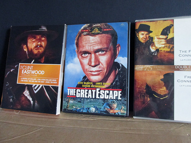 Clint Eastwood, Steve McQueen, Gene Hackman DVD collection in CDs, DVDs & Blu-ray in Oakville / Halton Region
