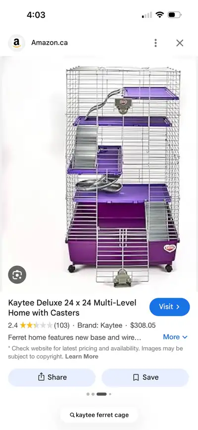 Kaytee Small Animal Cage, View more