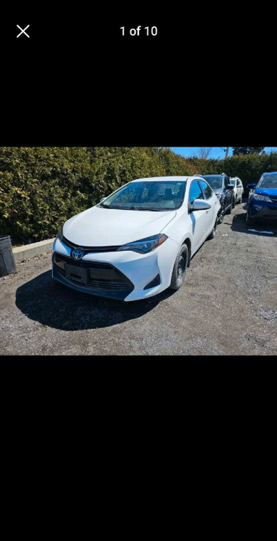 Toyota corolla 2019 !!FOR EXPORT!!