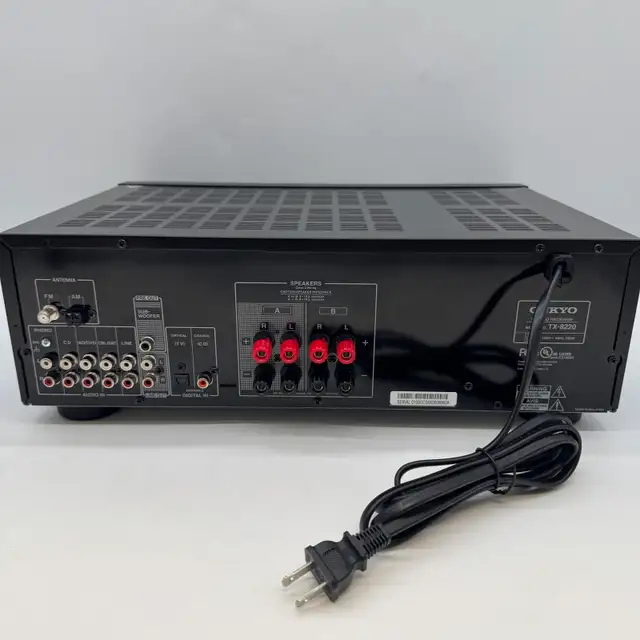 Onkyo TX-8220 Stereo Receiver Bluetooth AM/FM Receiver remote in Stereo Systems & Home Theatre in City of Toronto - Image 7