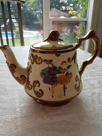 Antique "FESTIVAL" Bone China Teapot