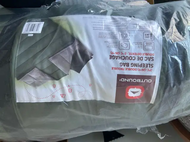 Outbound 2 Person Sleeping Bag (Brand new)63660964461827121