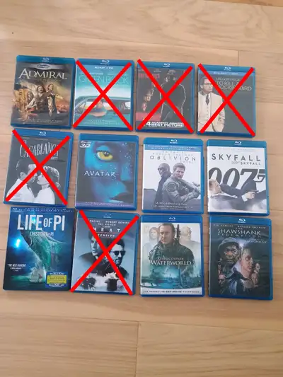 Movies for sale (4K/Blurays), View more