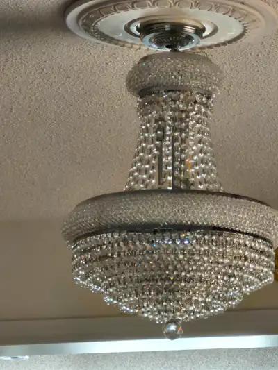 Crystals chandelier, View more