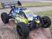 NEW RC RACE BUGGY / CAR 1/8 SCALE RC NITRO GAS POWERED 4WD RTR