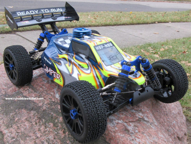 NEW RC RACE BUGGY / CAR 1/8 SCALE RC NITRO GAS POWERED 4WD RTR in Hobbies & Crafts in Kingston