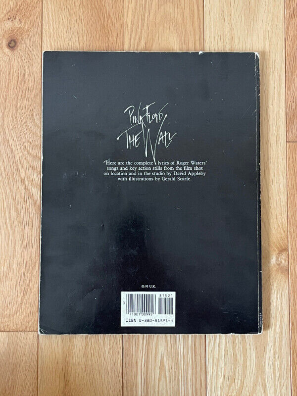 Livre d’Images Pink Floyd The Wall Picture Book dans Art et objets de collection  à Longueuil/Rive Sud - Image 2