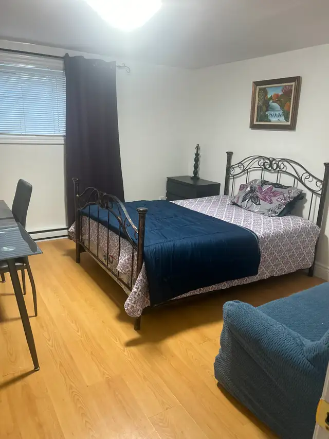 Chambre meublée– 750$ / mois – Tout inclus – Anjou, libre maint