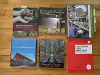 new Architecture books for sale_prices as noted