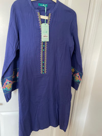 Pakistani shirt cotton with embroidery 