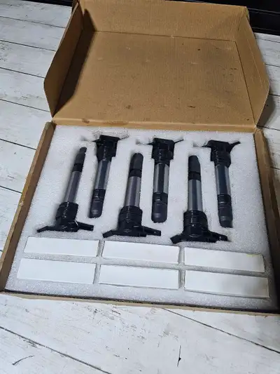 UF594 Ignition Coil Pack Iridium Spark Plugs Set of 6 Fits For Volvo XC60 2010-2011, XC90 2007-2011,...
