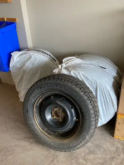 215 / 70 R16 Winter tires including rims For Subaru Forester