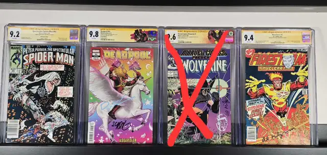 CGC Slabs CGC Universal, Signature Series, JSA Certified in Comics & Graphic Novels in London - Image 8