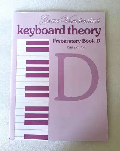 Grace Vandendool KEYBOARD THEORY Prep Book D - 2nd Edition, View more