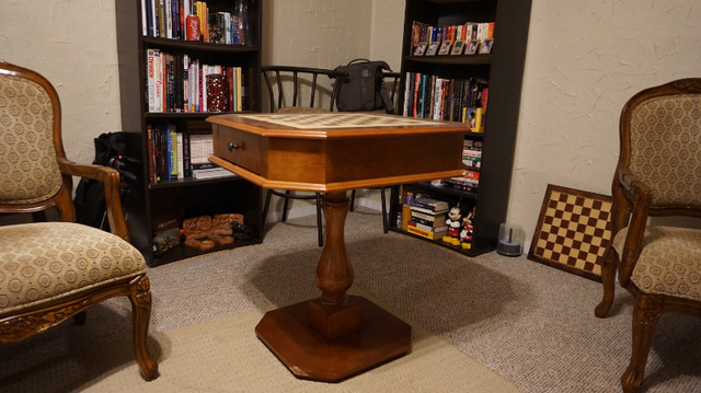 Chess/Checkers/Backgammon Table in Coffee Tables in Grande Prairie