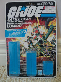 Vintage GI Joe Battle Gear 1985 *BOX ONLY*
