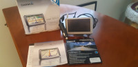 GARMIN NUVI 250W NAVIGATION SYSTEM WITH POWER CORD AND MANUAL