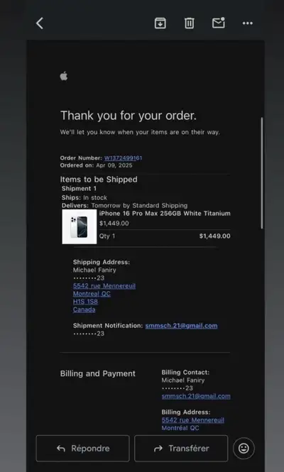 iPhone 16 pro Max, View more