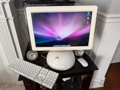 Apple iMac G4 17” –  1.25GHZ, 2GB, 120GB Complete Set Mint, View more