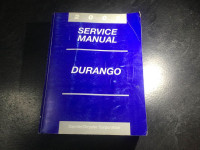 2002 Dodge Durango OEM Service Manual SLT Sport R/T 4x4 Magnum