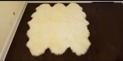 100% Windward Sheepskin Rug 70.9 inches X 63.8 inches, View more