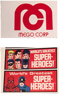 Mego Worlds Greatest Super Heroes Toy Action Figure Magazine