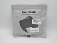 Ligart Sport mask reusable exhalation valves black brand new