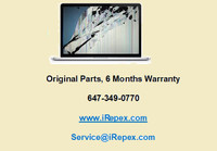 MacBook Repair,Original Part with Warranty MacBook Screen Repair