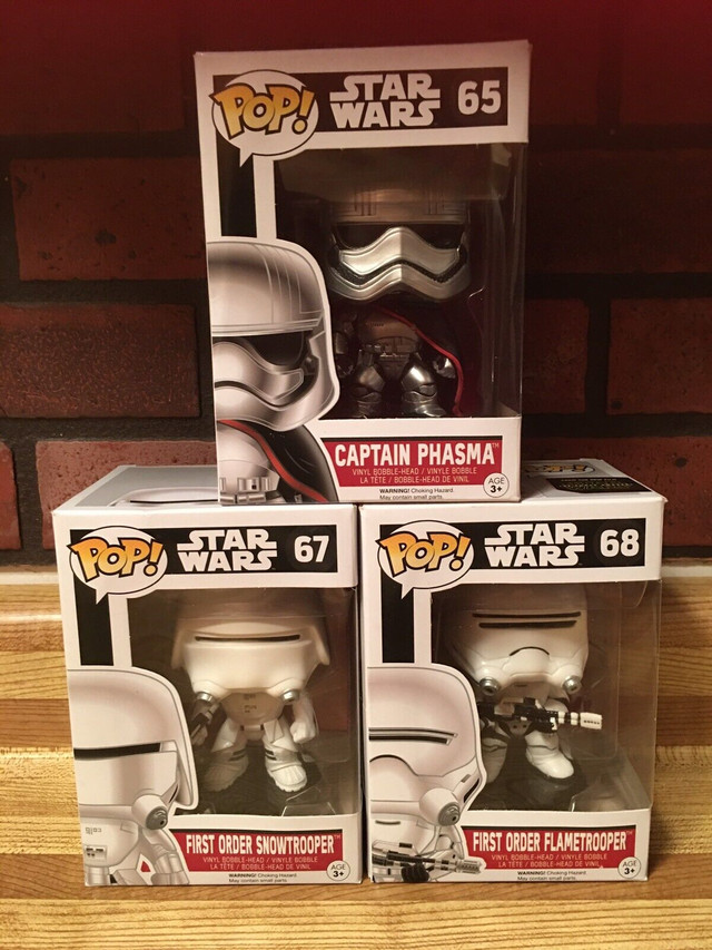 TOY FUNKO POPs STAR WARS-$25.00 each in Toys & Games in City of Toronto