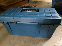Blue toolbox