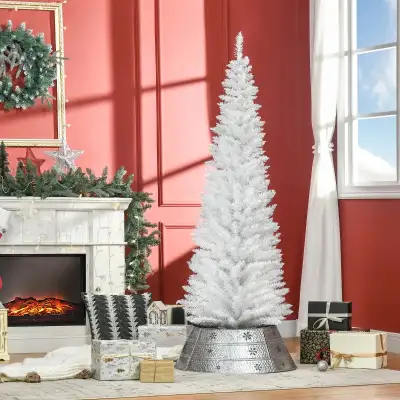 6 FT Christmas Tree, White Color , View more