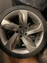 Hyundai Turbo Mag wheels & summer tires for sale