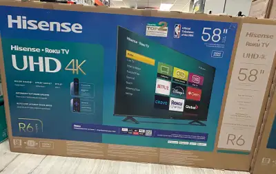 Hisense 58-inch Roku TV, View more