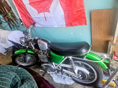 Rare! BSA B50 500 SINGLE This bike was built by pervious owner who did everything it was ran a coupl...