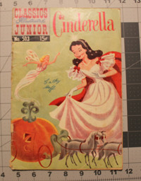 Classics Illustrated Junior #503 Cinderella December 1953 Comic