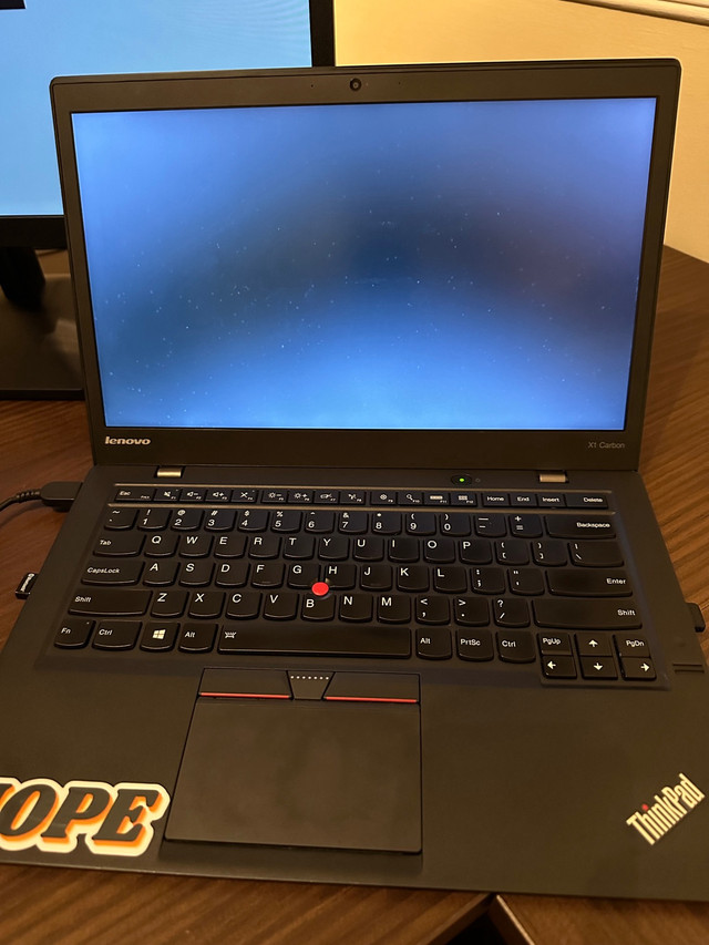 Lenovo X1 Carbon Gen 3 14" laptop Core i5 8GB Ram 250GB SSD Lapt dans Portables  à Laval/Rive Nord - Image 3