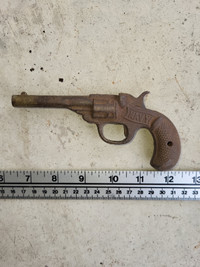 Antique 1907 cast iron Navy single shot cap gun