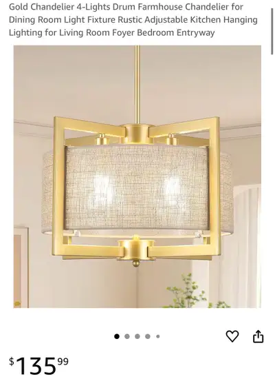 Gold Chandelier, View more