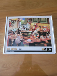 Casse-tête 1000 morceaux Kitchen cat