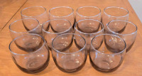 VINTAGE - SMOKED ROLY POLY GLASSES