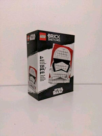 LEGO Star Wars Stormtrooper brick sketches ( 40391 Retired) -new