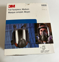 Brand New 3M Full Face Respirator Size M