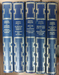 Agatha Christie. Livres relies 2 titres.