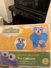 Cookie Monster Pet Costume BNIB
