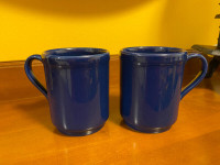 Lenox Kate Spade Mug Set New York All in Good Taste Navy Blue