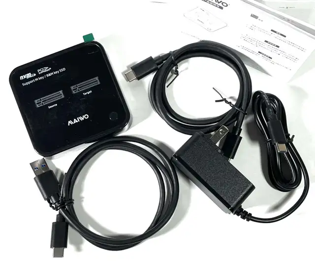 M.2 NVMe SSD Duplicator 2 Bay Clone Duplicator  in Laptop Accessories in Cambridge - Image 2
