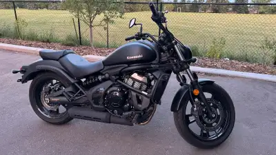 For Sale: 2021 Kawasaki Vulcan EN650D – 2,461 km! Barely used with only 2,461 kms on the clock (may...