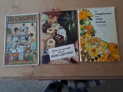 Cook Books - French Text PRICE REDUCED, View more